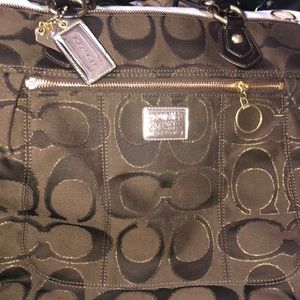 Authentic Brown Poppy Coach